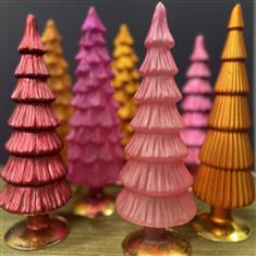 Glass Christmas Trees 
