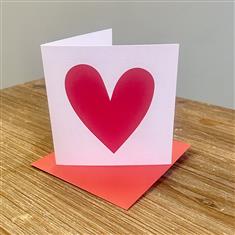 Big Heart Greeting Card