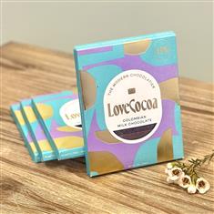 Columbian Single Origin Milk Chocolate Bar