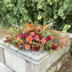 Autumn Casket Spray