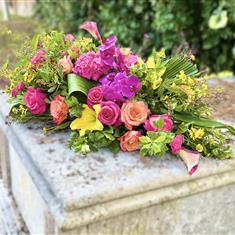 Vibrant Casket Spray