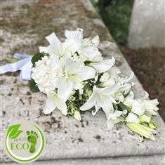 White Lily Tied Sheaf