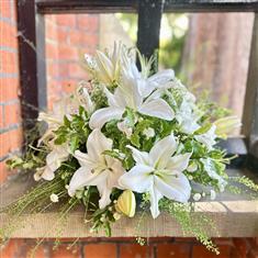 Classic White Lily Posy