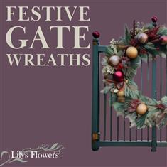 Festive Gate Wreath
