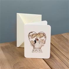 The Happy Couple Greetings Card